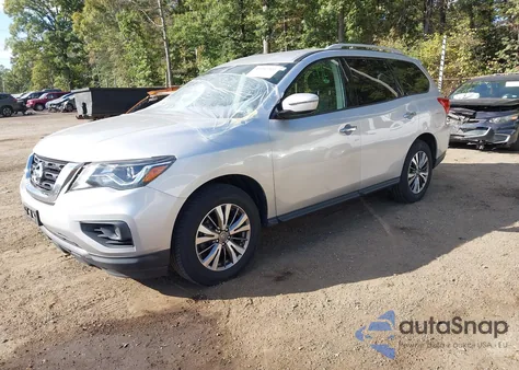 2018 Nissan Pathfinder Sv from USA, damaged, VIN 5N1DR2MM8JC654675